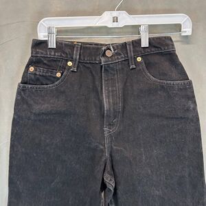 Vintage Levi’s 550 Jean Men's W36 L30 Black Washed Denim Relaxed Fit Classic